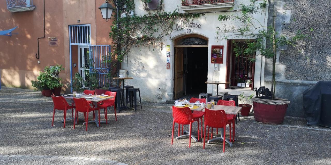 Saint-Saturnin-de-Lucian Le Mimosa B&B 외부 사진